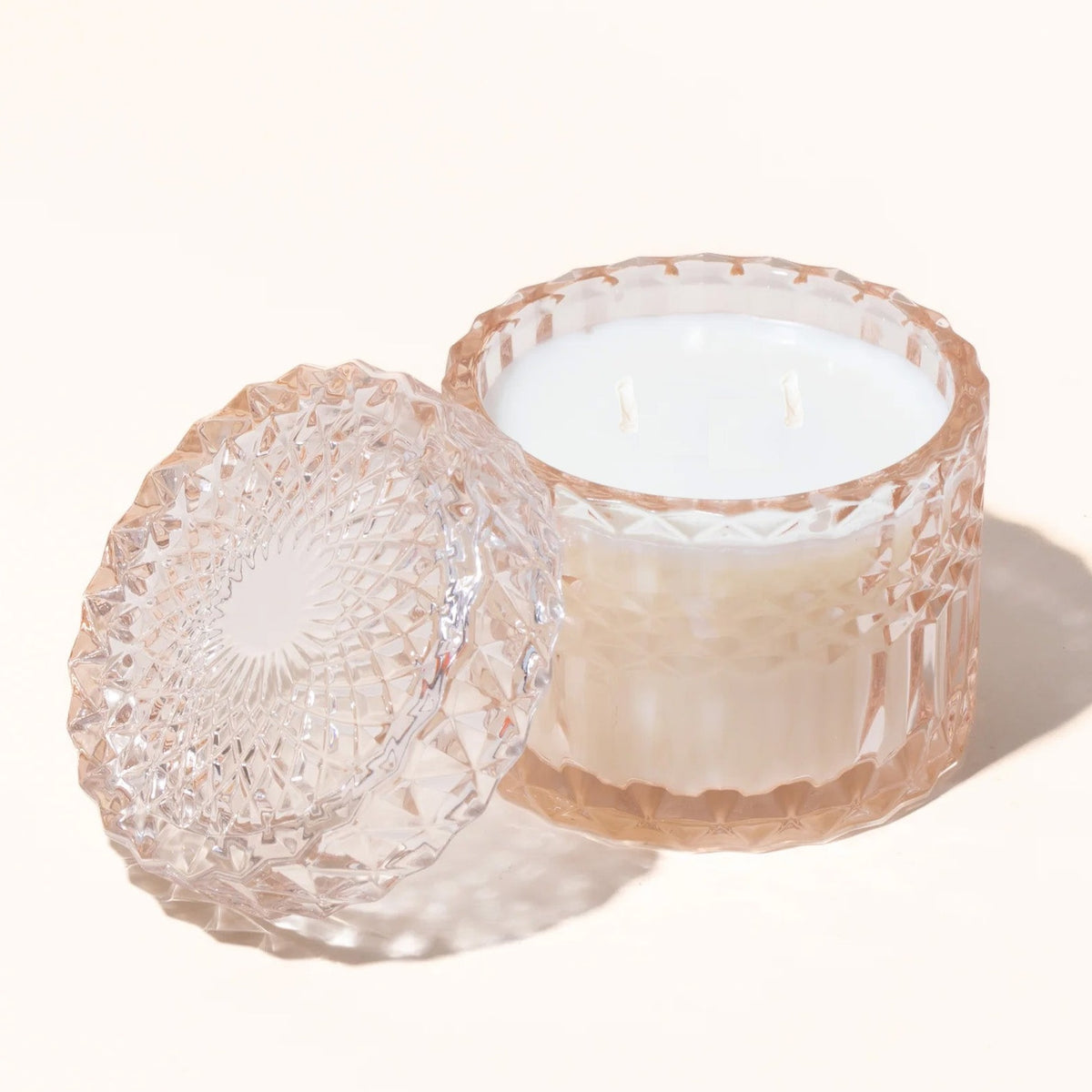 Gem Candle Rose Quartz LULUMIÈRE