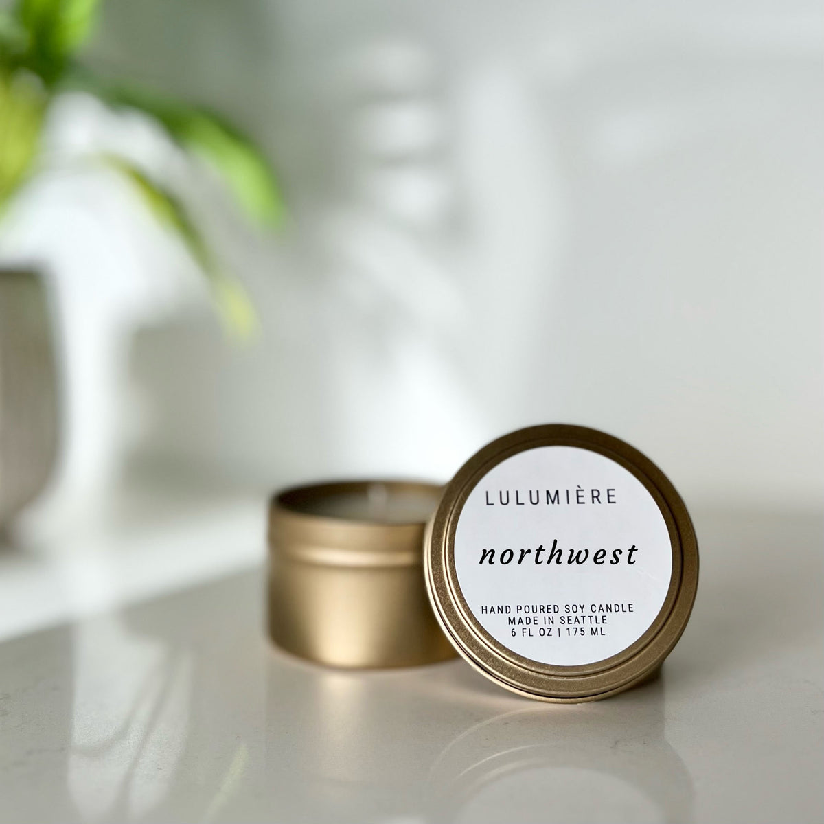 Northwest Gold Tin Candle – LULUMIÈRE