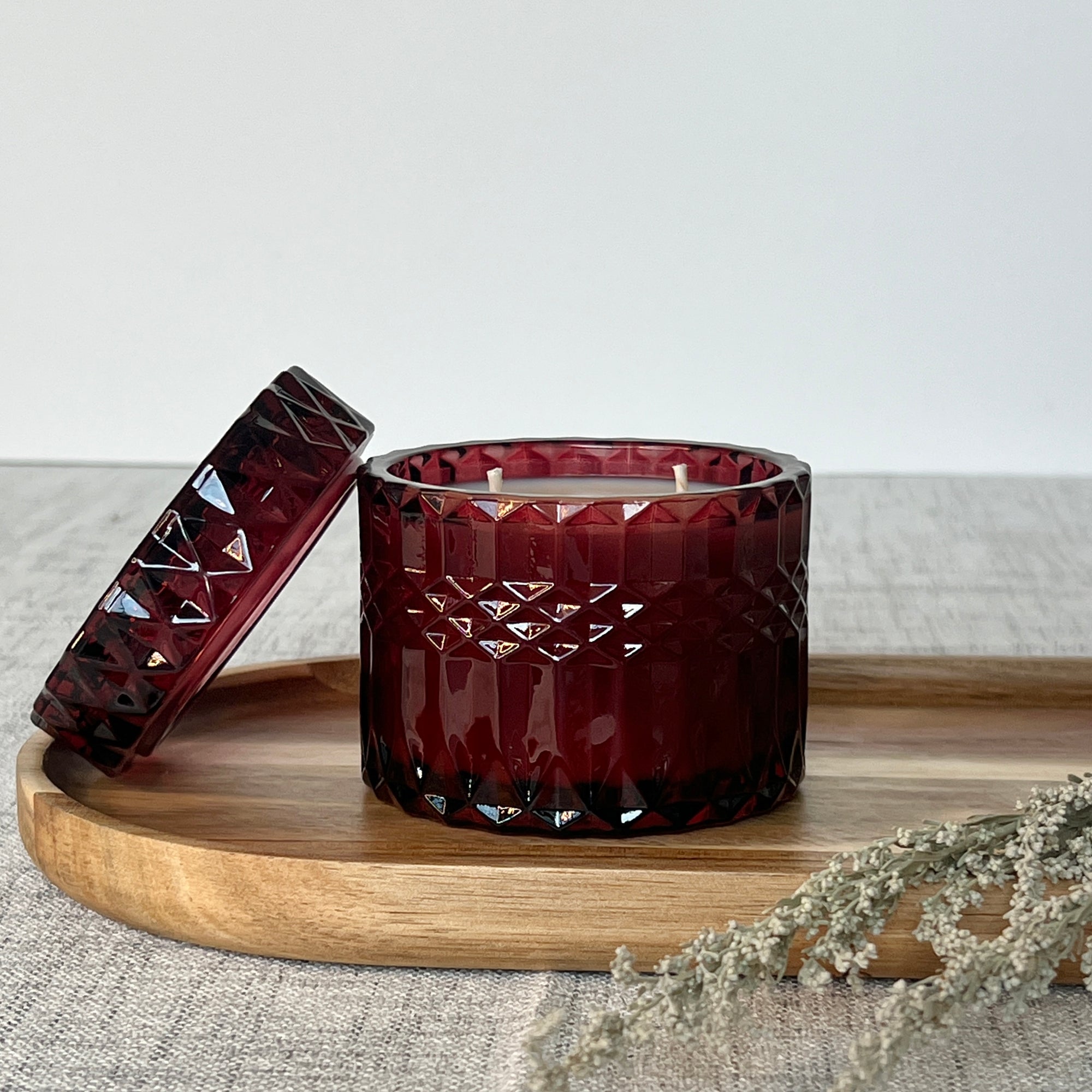 Gem Candle - Garnet