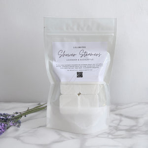 Mini Lavender Eucalyptus Shower Steamers