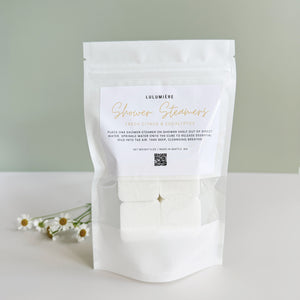 Mini Spring Citrus and Eucalyptus Shower Steamers