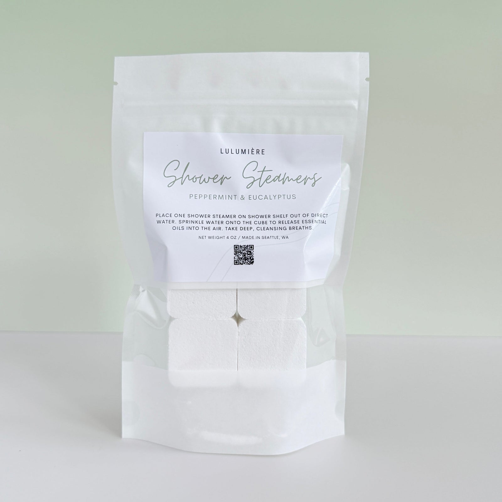 LULUMIÈRE Peppermint Eucalyptus Shower Steamers