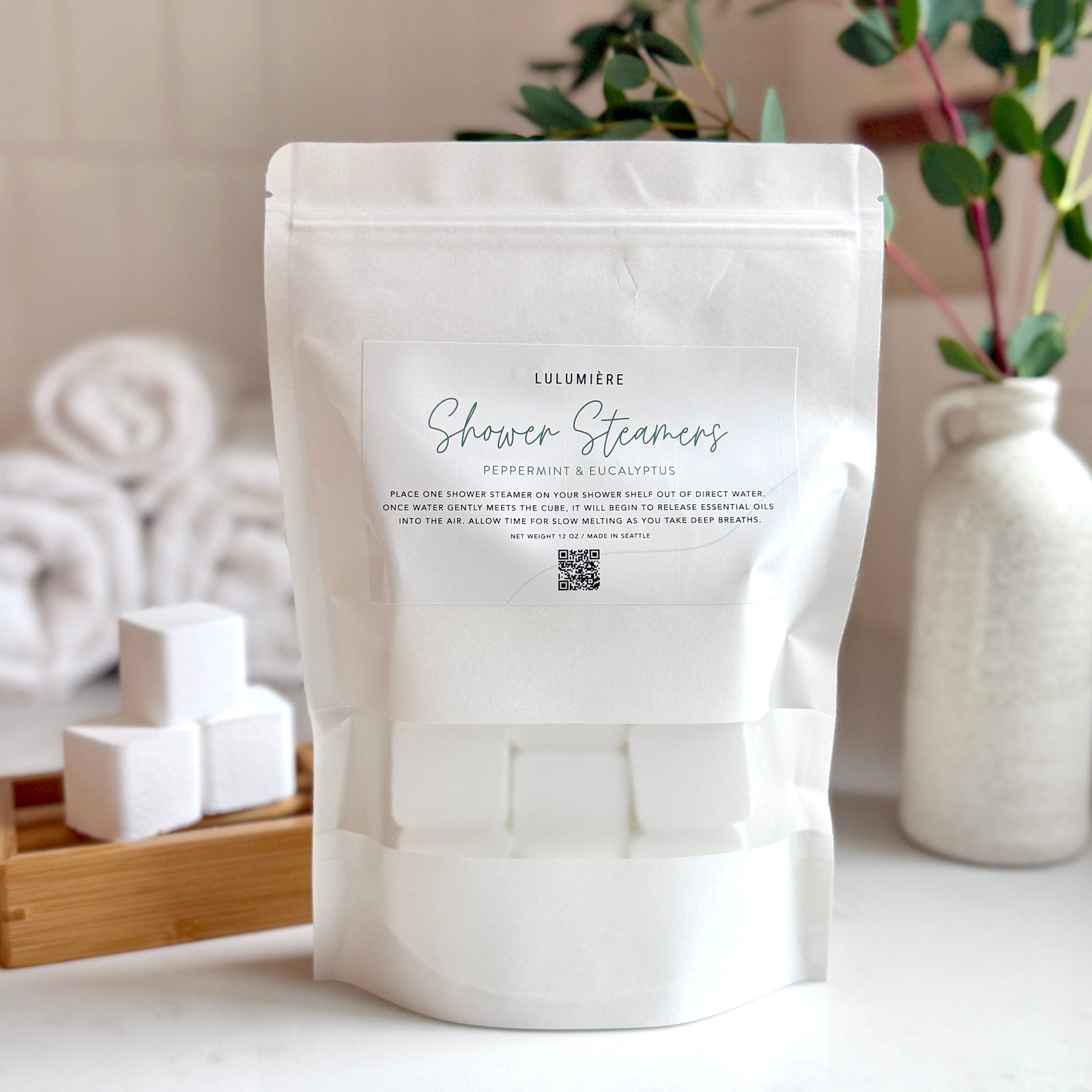 Peppermint and Eucalyptus Shower Steamers