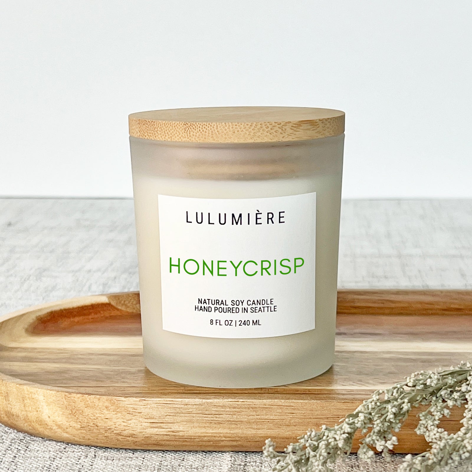 LULUMIÈRE Signature Honeycrisp Candle