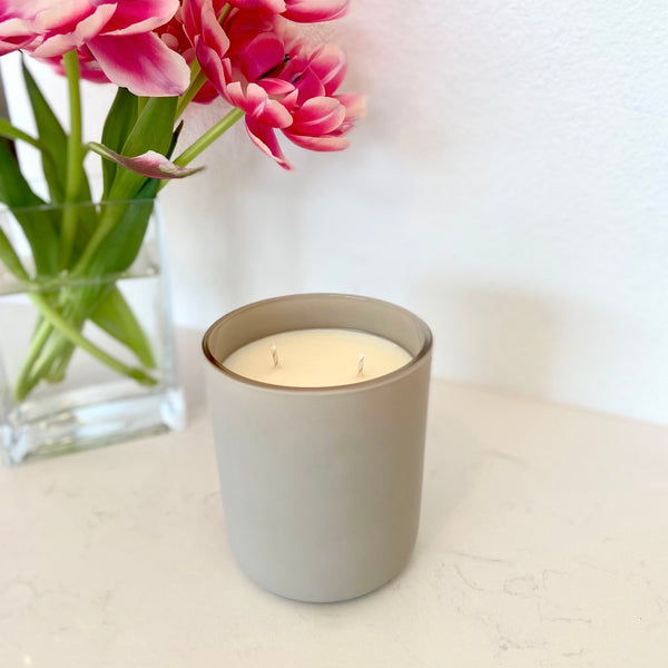 LULUMIÈRE Double Wick Candle in Sand